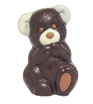 BGL TEDDY 13 CM FONDANT - 6 ST