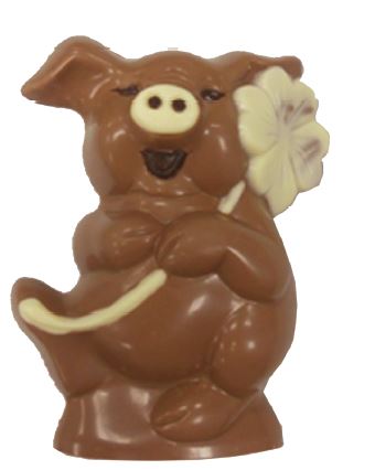 BGL COCHON 13CM LAIT- 6 PIECES