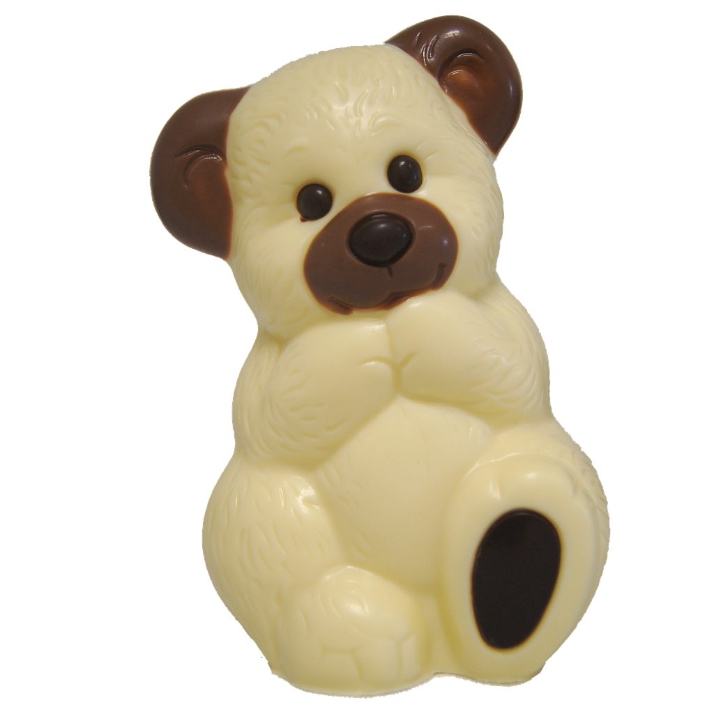 BGL TEDDY 13 CM BLANC - 6 ST