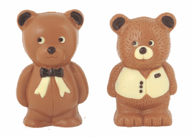 [SIH0032.6] CHOCPROOF HONEY BEARS LIGHT MILK DELUXE 13 CM - 4 ST X 100 GR