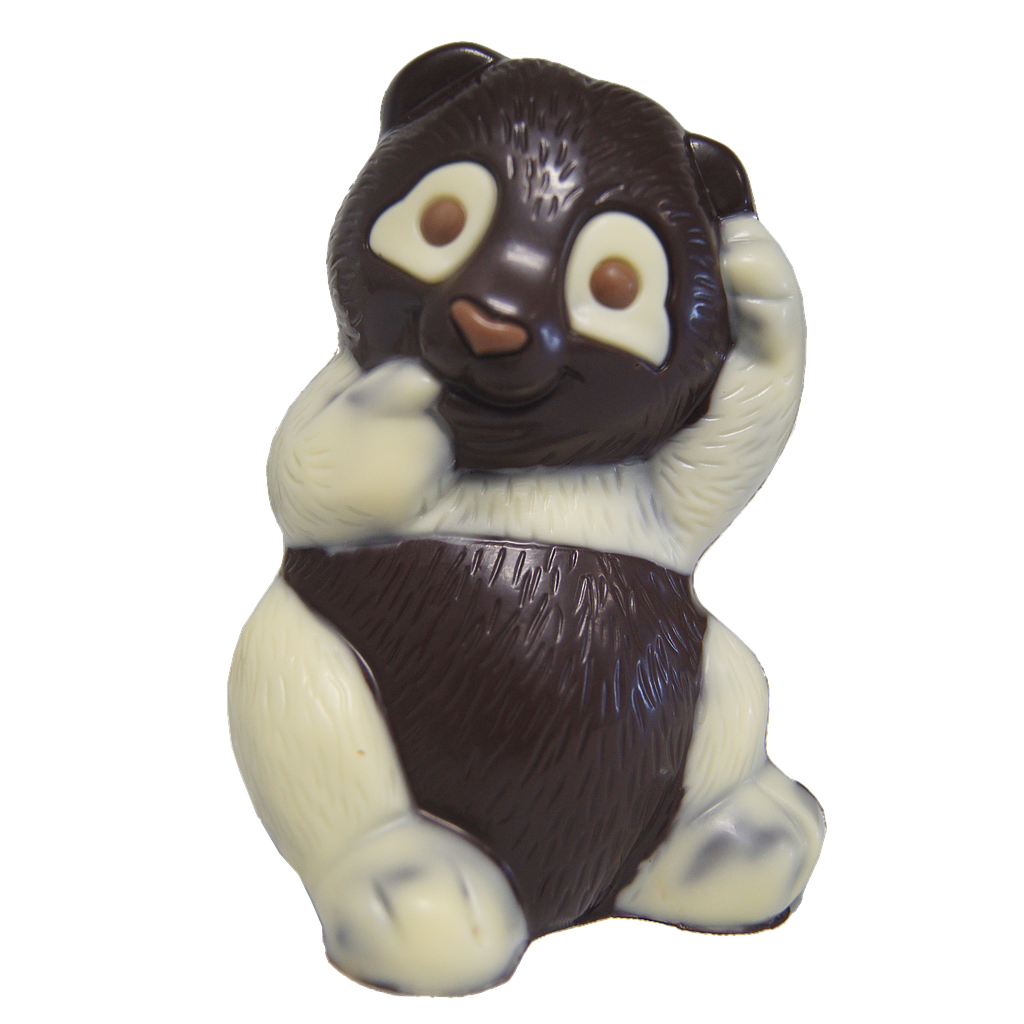 BGL PANDA 13 CM FONDANT - 6 ST