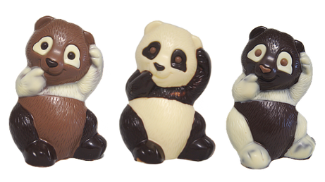 BGL PANDA 13 CM - MIX - 6 ST