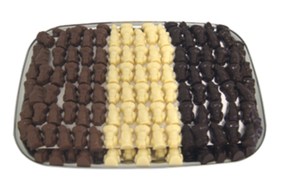 BGL SCHAAL ST NICOLAS & PÈRE FOUETTARD MIX PRALINÉ 3 KG