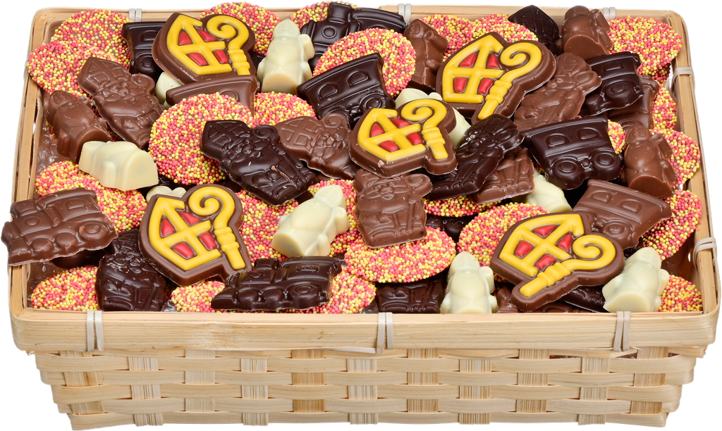 M-DELICIOUS PANIER CHOCOLATS DE ST NICOLAS MIX  2,5 KG