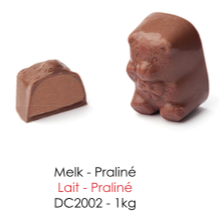 DELICE BEERTJES MELK PRALINE 1 KG