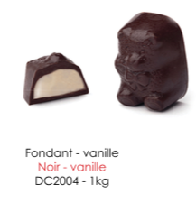 DELICE BEERTJES FONDANT VANILLE 1 KG