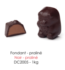 DELICE BEERTJES FONDANT PRALINÉ 1 KG