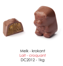 DELICE BEERTJES MELK KROKANT 1 KG