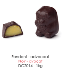 DELICE BEERTJES FONDANT ADVOCAAT 1 KG