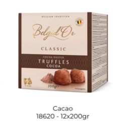 BELGI DOR CACAO TRUFFELS 12 X 200 GR