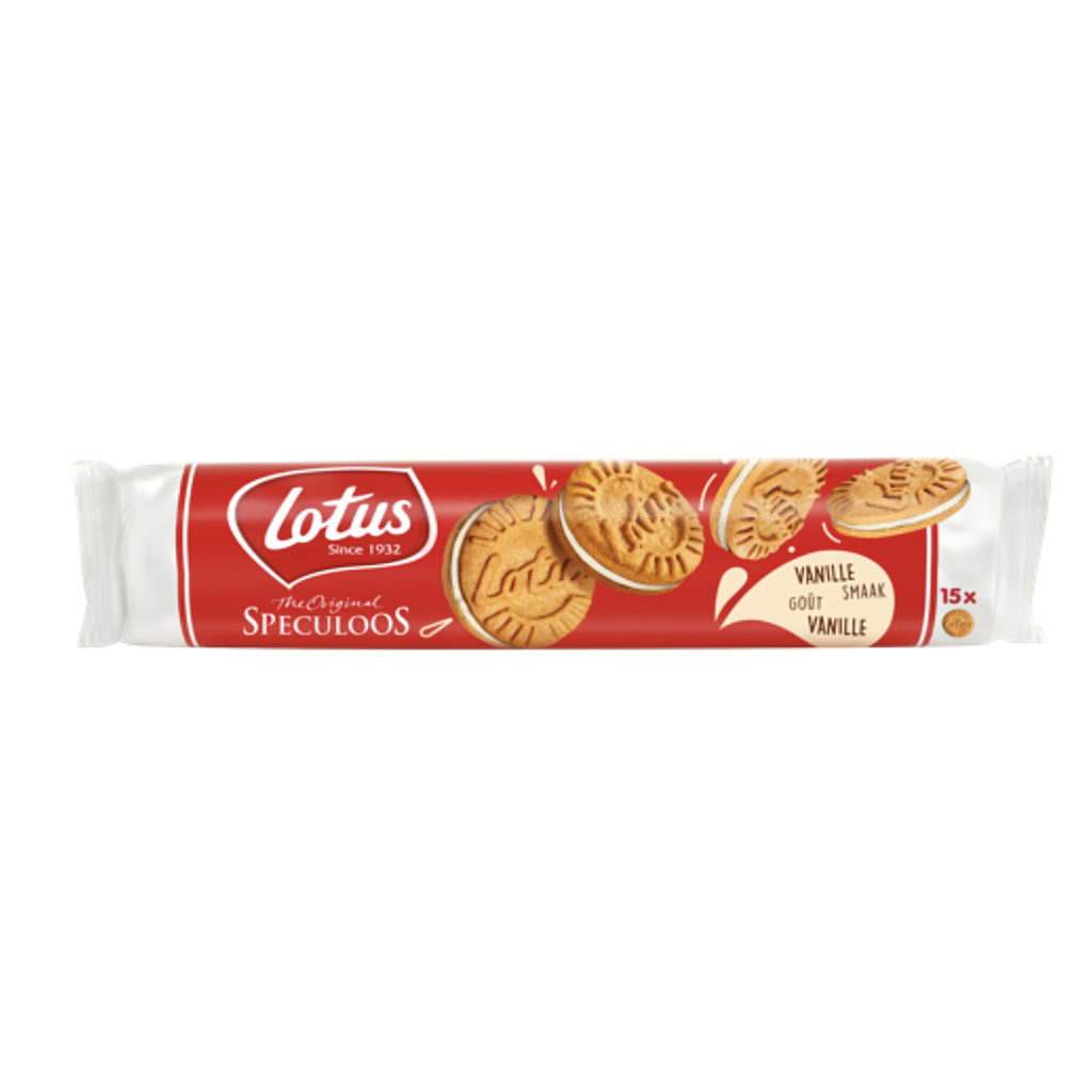 [16413] LOTUS SPECULOOS GEVULD MET VANILLE 9 X 150GR