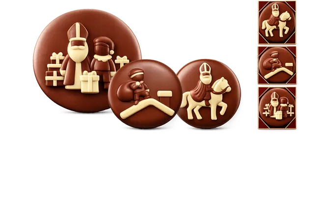 [SITMD0007.5] CHOCPROOF SINT DISCS MIX ( 4X3 ) X 90 GR