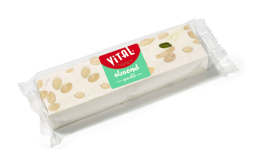 VITAL NOUGAT REEP AMANDEL PISTACH 32X150GR