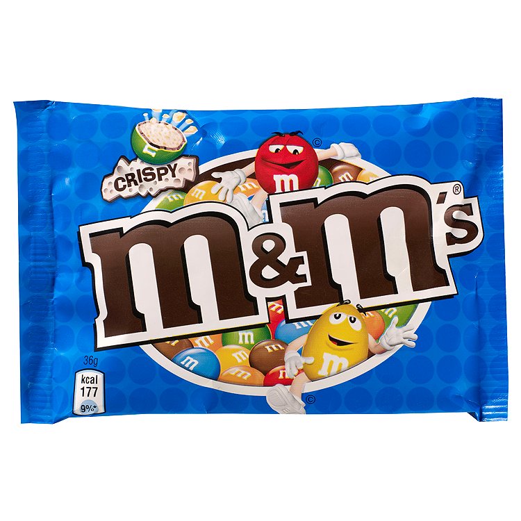 M&M CRISPY 24X36GR