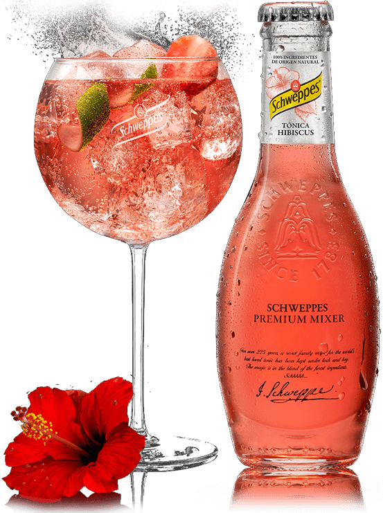 SCHWEPPES PREMIUM TONIC HIBISCUS 12X20CL OW