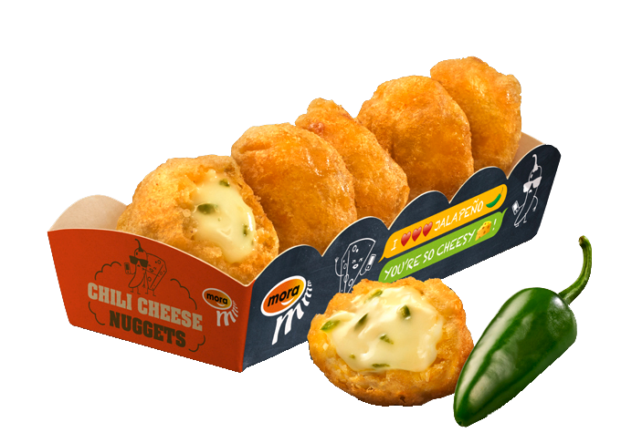 MORA CHILI CHEESE NUGGETS 100X20GR <*_*>