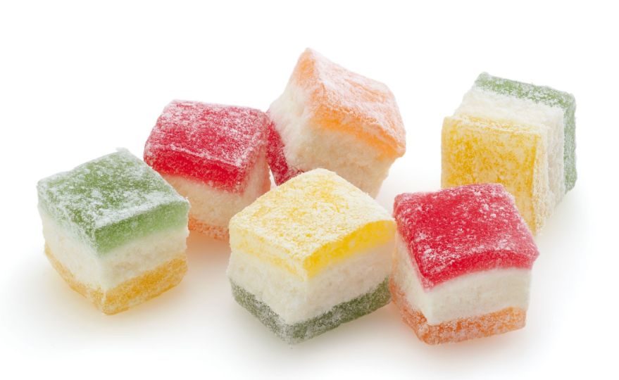 GELDHOF FRUITY MELLOW CUBES 2KG