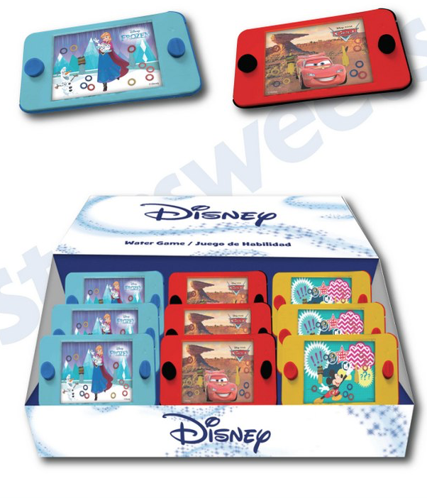 DISNEY WATER GAME ASSORTED 24 ST