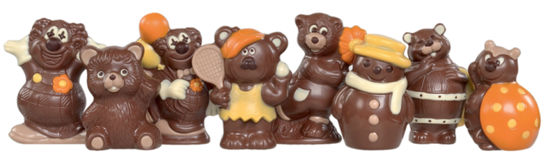 DESCH ASS LUXE DECO FIGUREN MELK 10-13 CM - 16 ST X 65 GR