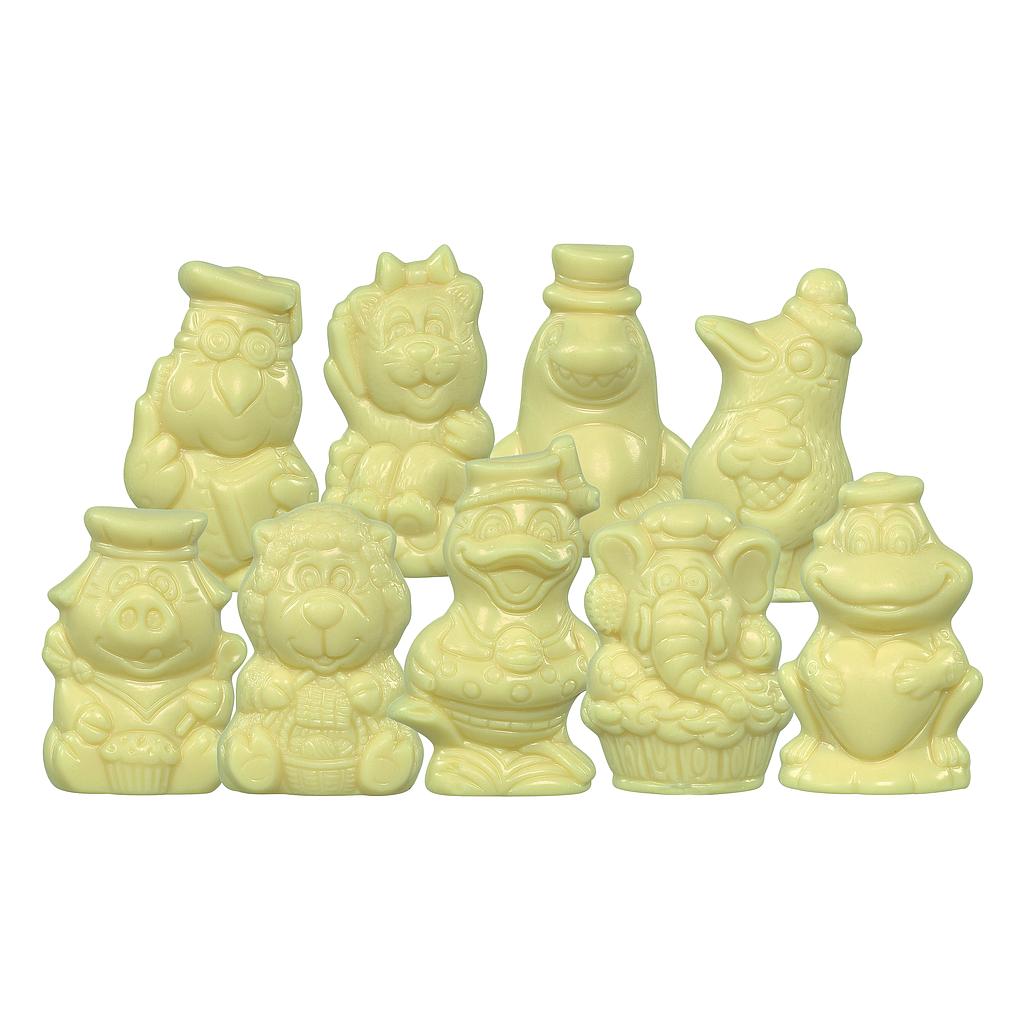 DESCH ASSORTIMENT PIEPFIGUREN WIT 5 - 7 CM - 1,5 KG 