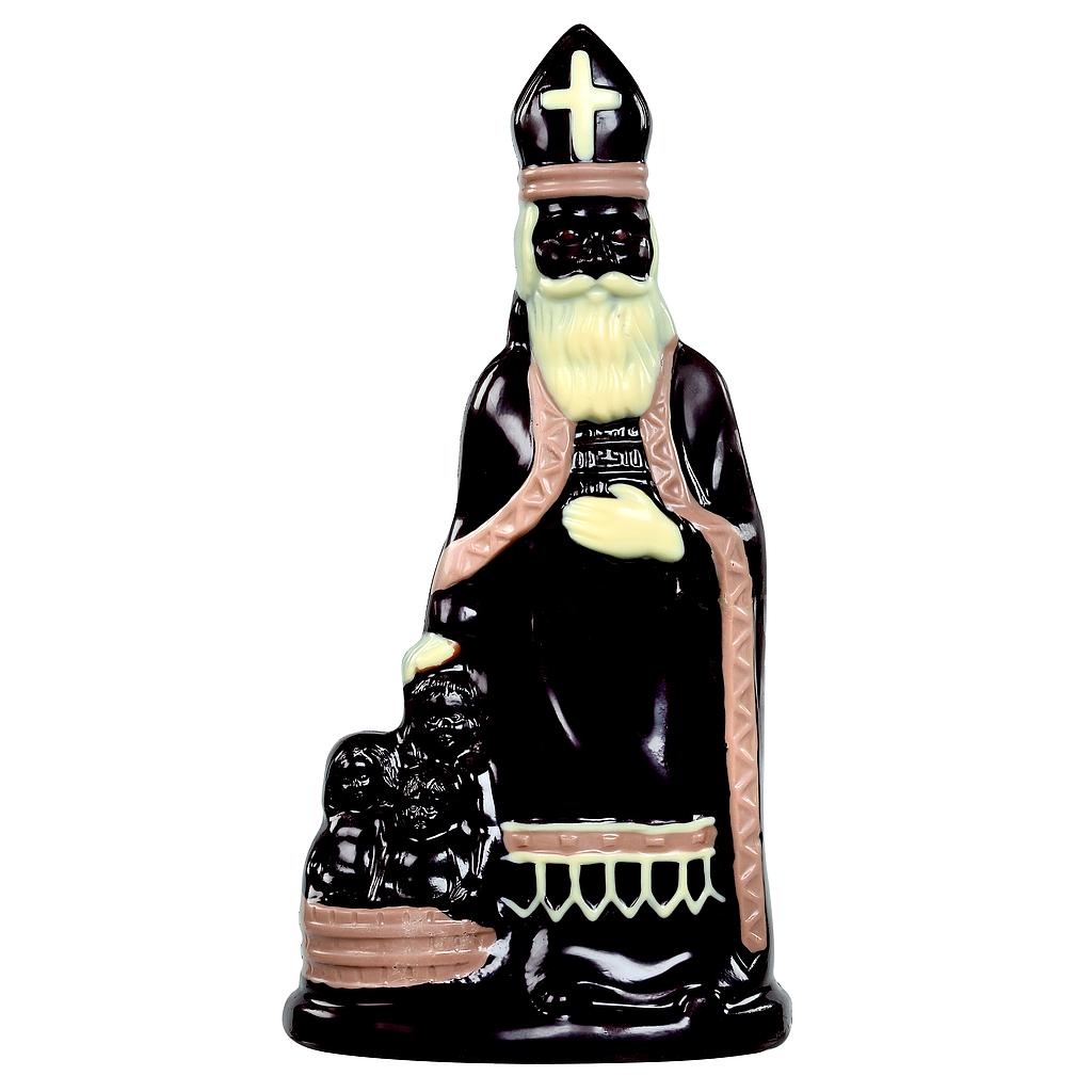 DESCH ST NICOLAS AVEC 3 ENFANTS NOIR DECO BEIGE -25 CM - 4 X 250 GR 