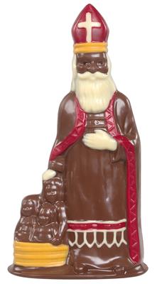 DESCH ST NICOLAS AVEC 3 ENFANTS LAIT DECO R/G -20 CM - 8 X 125 GR  