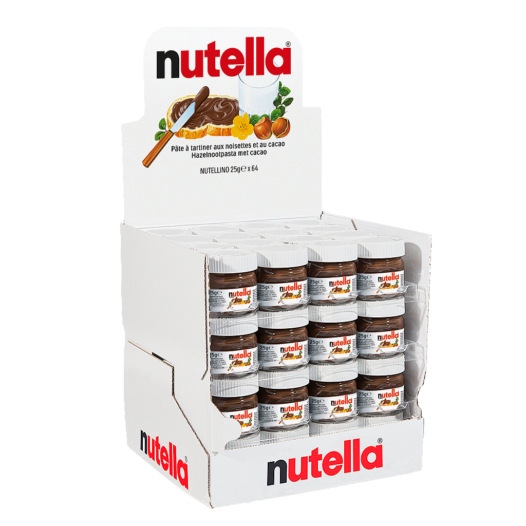 [026/001221] NUTELLINO ( petite Nutella ) 64X25GR