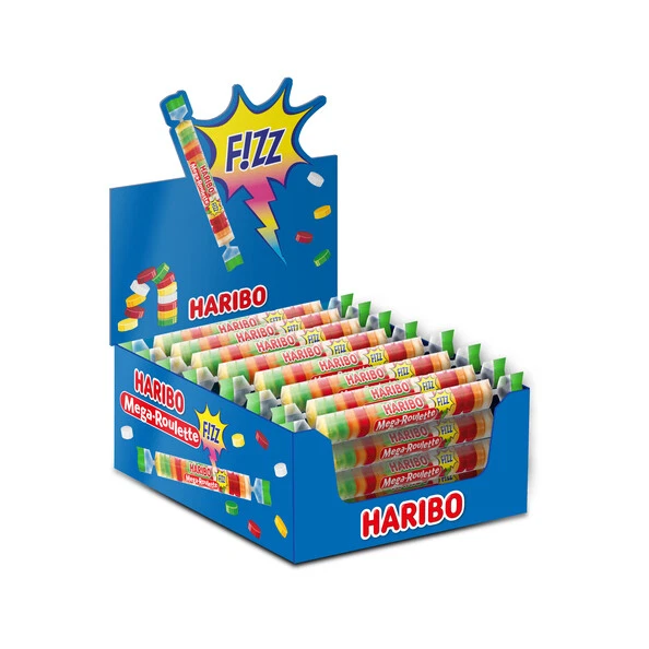 HARIBO MEGA ROULETTE ZUUR 40ST