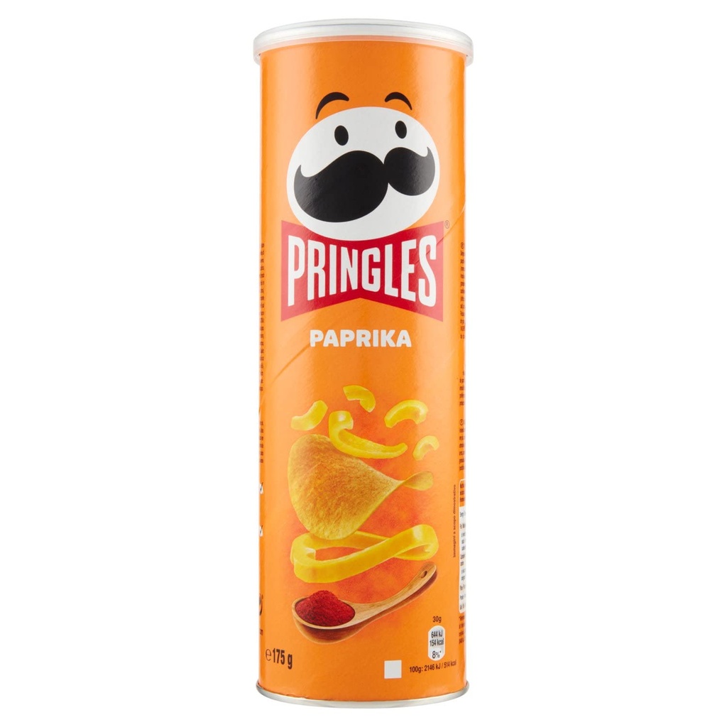 PRINGLES PAPRIKA 19 X 165 GR