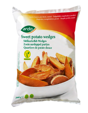 ARDO ZOETE AARDAPPELWEDGES 2KG <*_*>