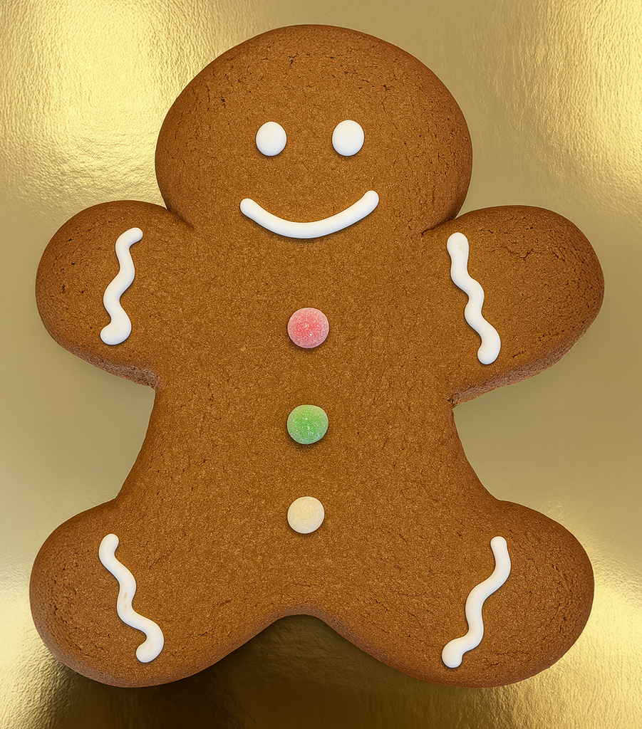 CDB GINGERMAN BOTERSPECULOOS DECO 8X215GR - 28CM