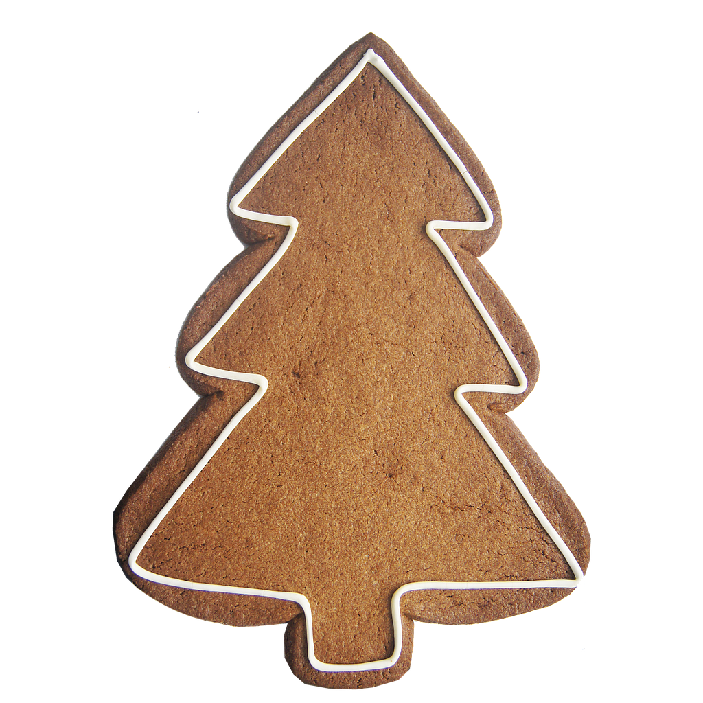 HM KERSTBOOM BOTERSPECULOOS DECO 8X165GR - 28CM