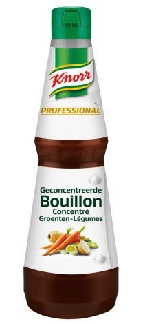 [8720182277886] KNORR PROFESSIONAL GECONCENTREERD GROENTEN BOUILLON 1L