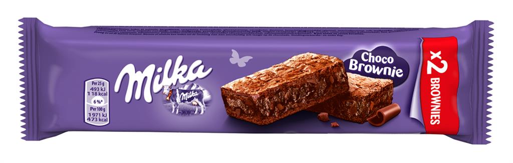 [071/001665] MILKA BROWNIE MELKCHOCOLADE 24 X 50 GR