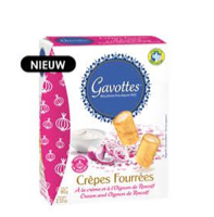 GAVOTTES MINI CREPE DENTEL ROSCOFF ONIONS & CREAMS 60G (18)