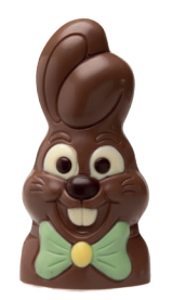 DE CHOCOLATERIE BUNNY THOMAS DARK MILK COLOURED 15 CM -7 ST X 100 GR 