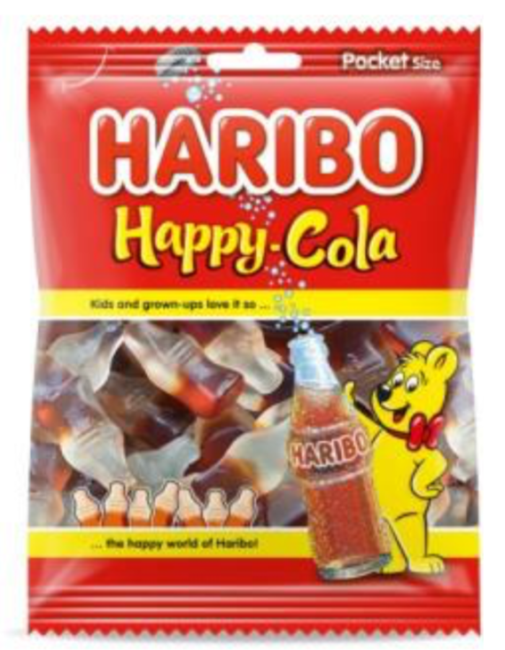 HARIBO HAPPY COLA 28X75GR