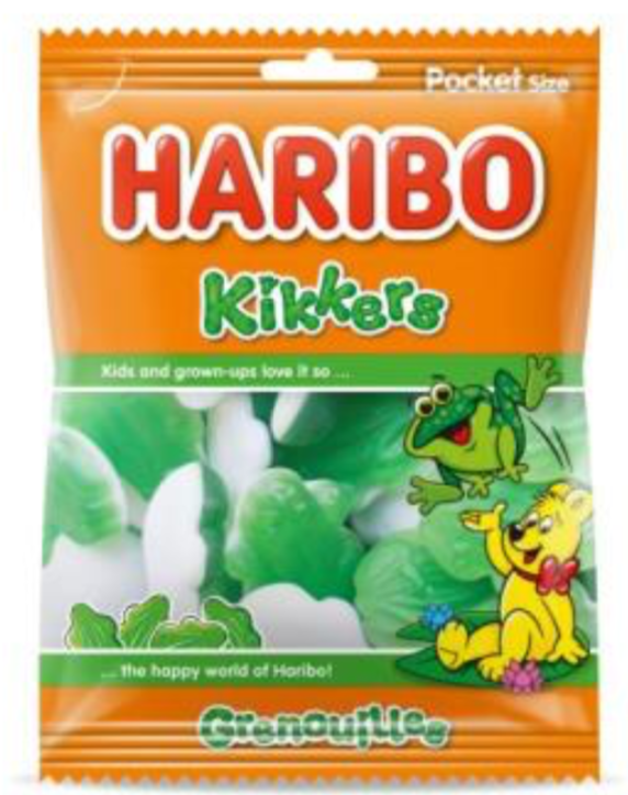 HARIBO KIKKERS 28X75GR