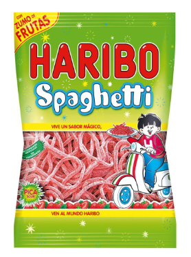 HARIBO SPAGHETTI RED FIZZ 28 X 70GR