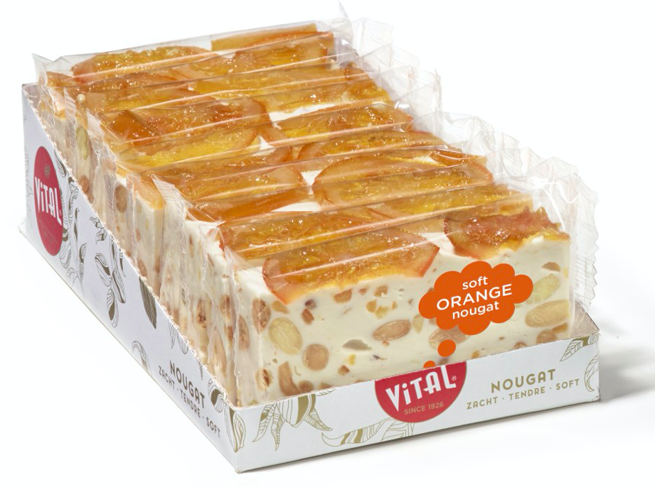 VITAL NOUGAT SLICE SINAAS 10 X 100 GR