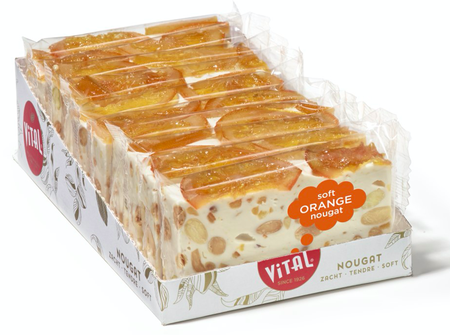 [VIT/21130] VITAL NOUGAT SLICE SINAAS 10 X 100 GR
