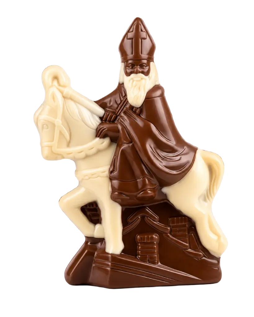 CHOCPROOF ST NICOLAS SUR CHEVAL LAIT DELUXE 8 X 100 GR