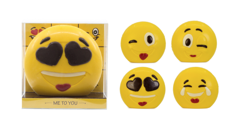 DE CHOCOLATERIE EMOCHIOS MIX MICA WIT GEEL DECO 10 X 90GR