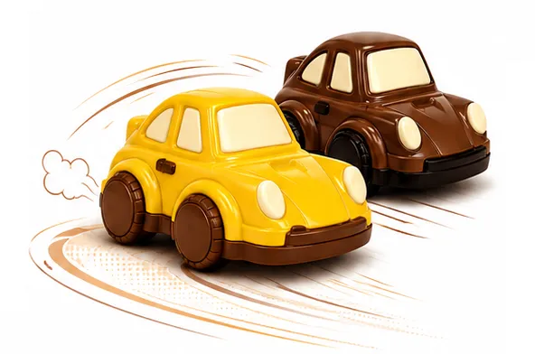 CHOCPROOF CHOCO CARRERA YELLOW 6X12CM - 8 X 110 GR 