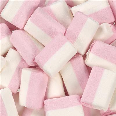 HARIBO CHAMALLOW SPECKIES (WIT-ROZE) 1KG (8)