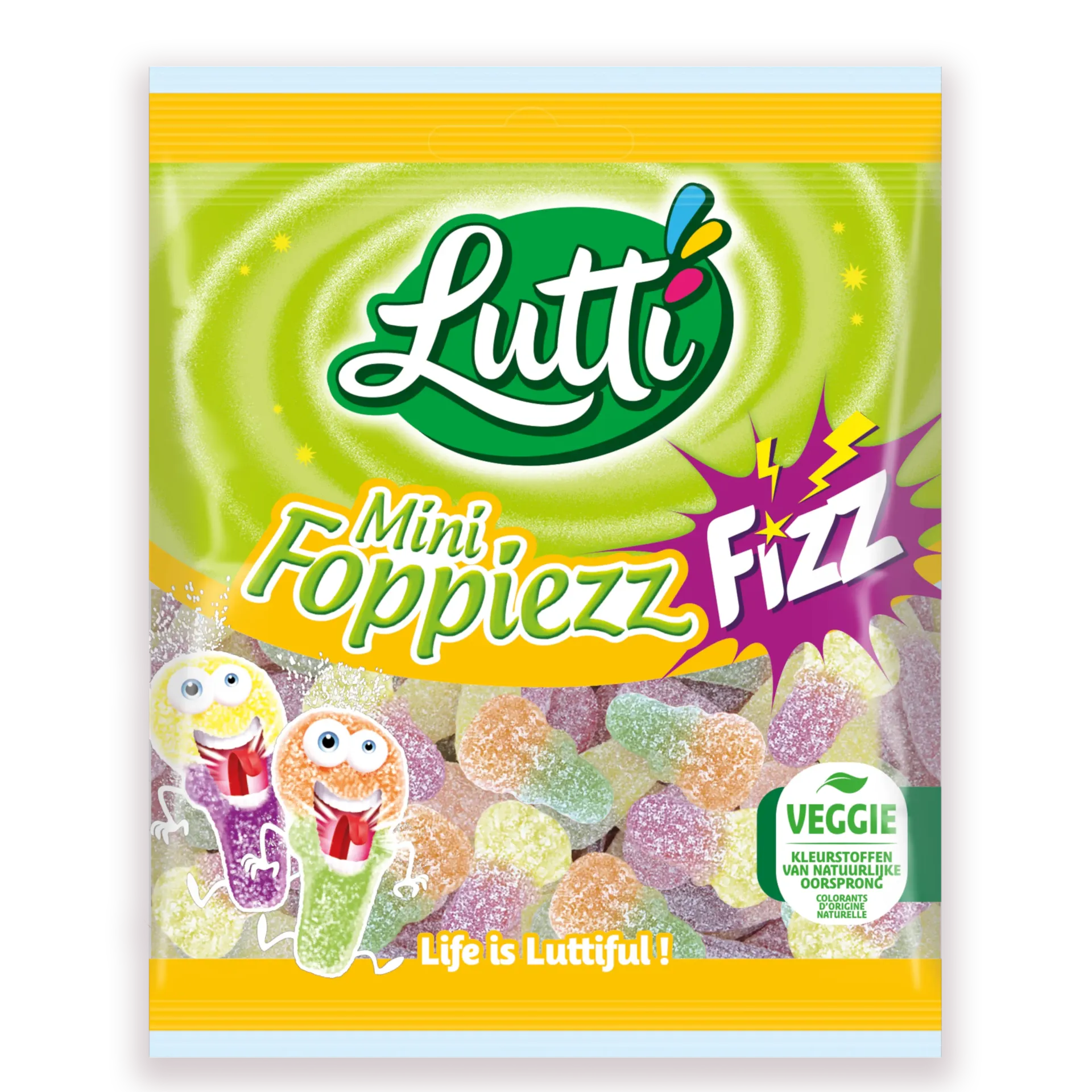 LUTTI MINI FOPPIEZ ( VEGGIEZZ) 12X80 GR