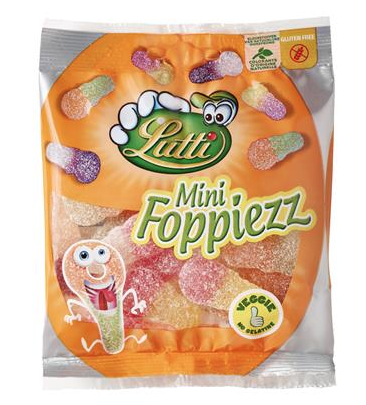 LUTTI MINI FOPPIEZ ( VEGGIEZZ) 12X80 GR