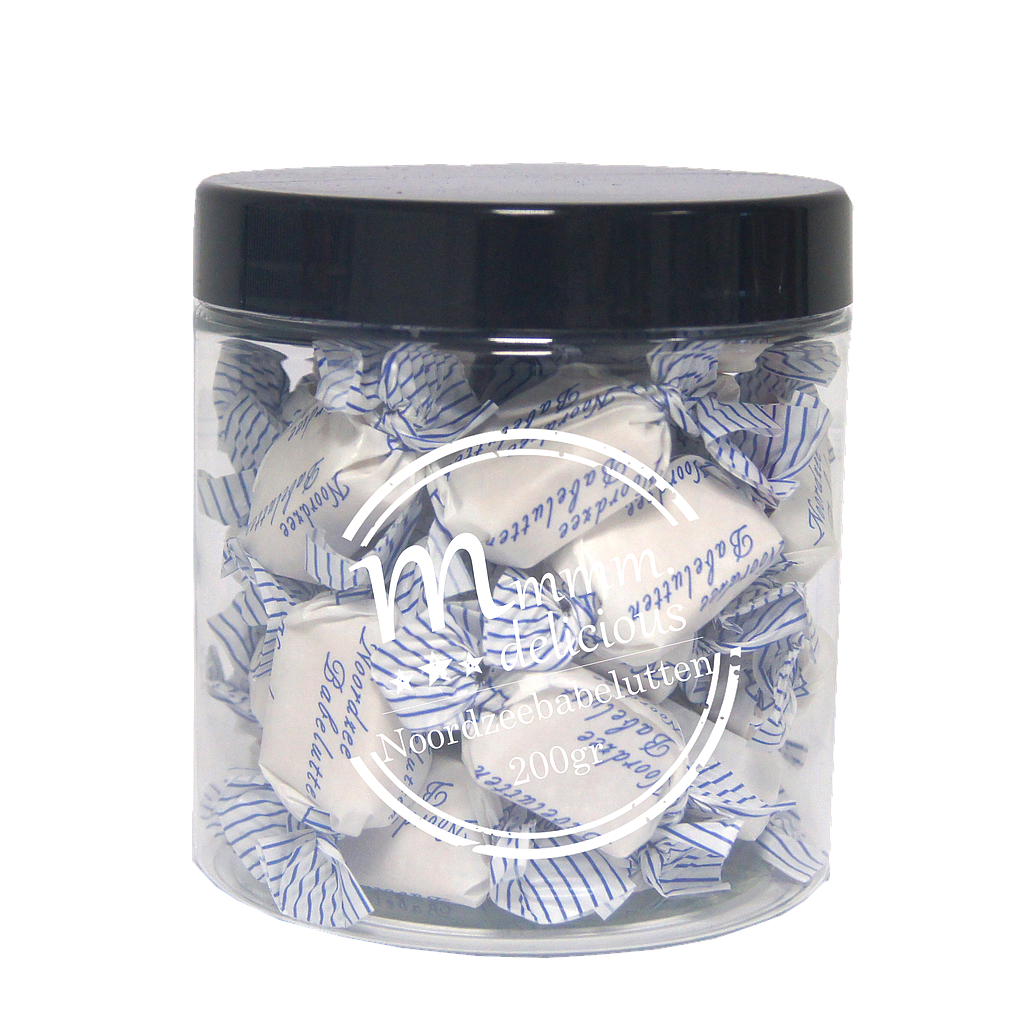[MDL010] M-DELICIOUS NOORDZEEBABELUTTEN 8X200GR