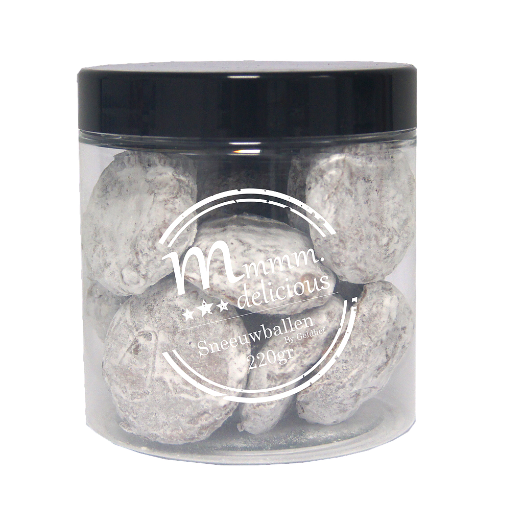 M-DELICIOUS SNEEUWBALLEN 8X220GR -- OP BESTELLING --