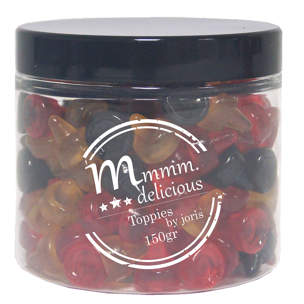 M-DELICIOUS TOPPIES 8X150GR